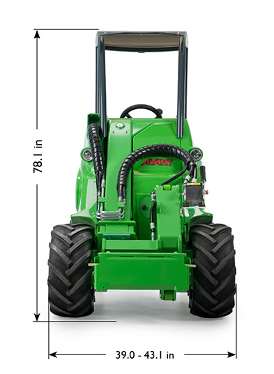 Our Family Tree Service Avant 400 Series Articulating Loader